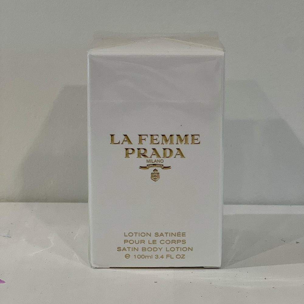Prada La Femme Lotion 3.4 Oz New Sealed Box Authentic